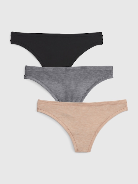 TANGA RESPIRANT (PAQUET DE 3)