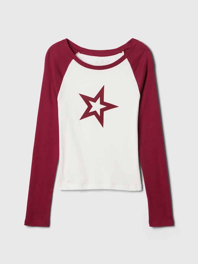 Gap × American Girl ラグランTシャツ (キッズ)-4