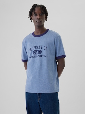 GAP ATHLETICロゴ グラフィック Tシャツ(ユニセックス)