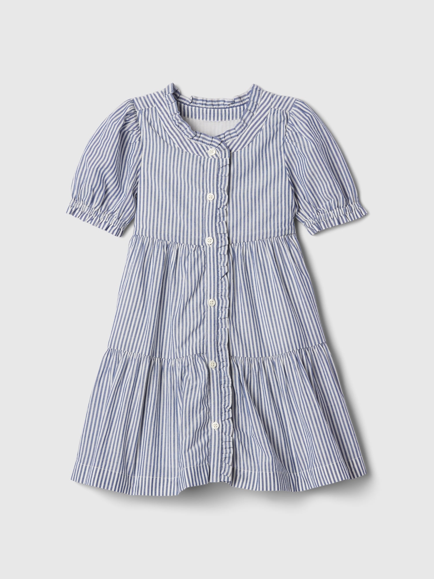 Babygap ラッフルフリル シャツワンピース