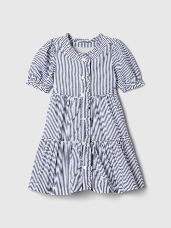 babyGap ラッフルフリル シャツワンピース-0