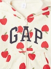 babyGap リラックス GAPロゴ ジップアップパーカー-2