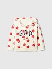 babyGap リラックス GAPロゴ ジップアップパーカー-0