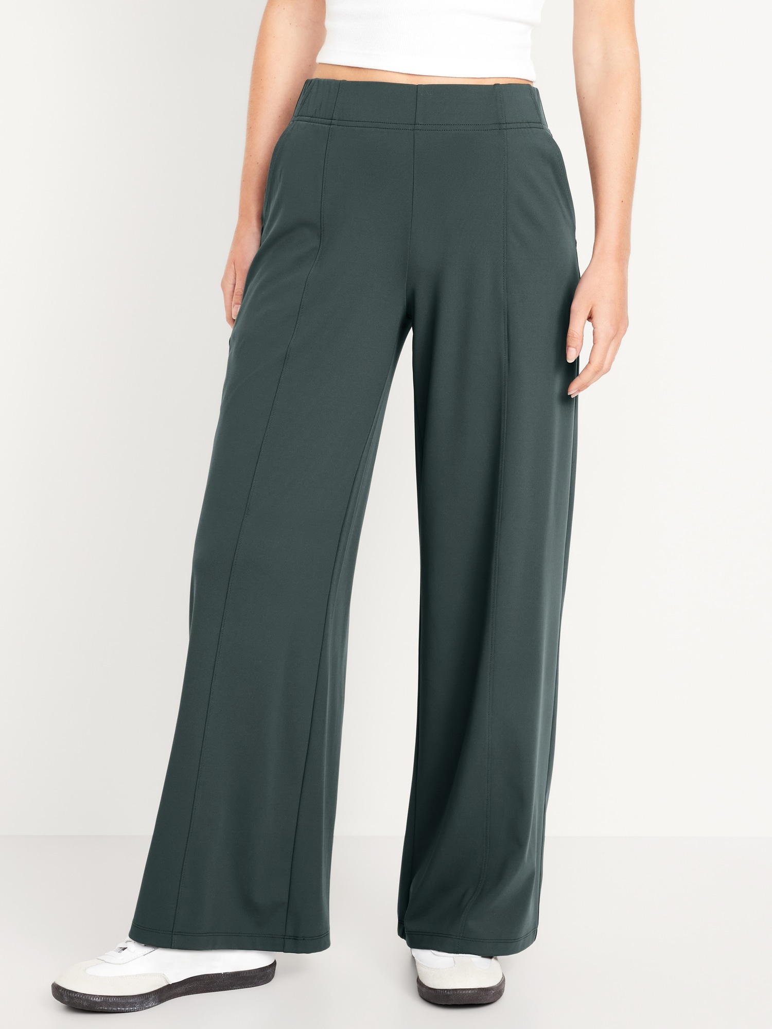 Women's Dress Pants With Elastic Waistband | Old Navy