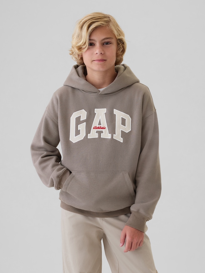 GAP ATHLETICロゴ パーカー (キッズ)-4