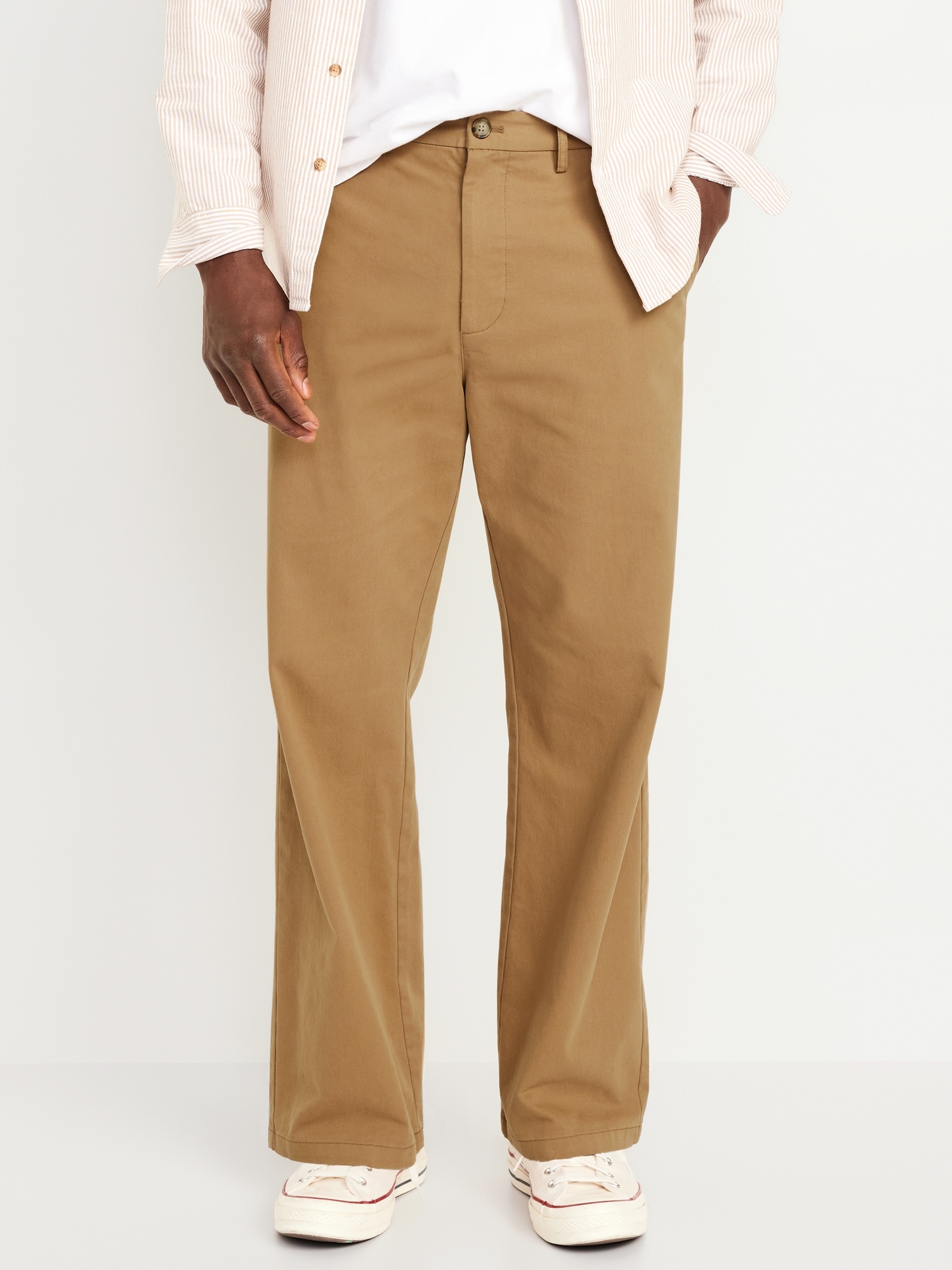 PANTALON CHINO PREMIÈRE NÉCESSITÉ À COUPE GÉNÉREUSE ET À EXTENSIBILITÉ INTÉGRÉE