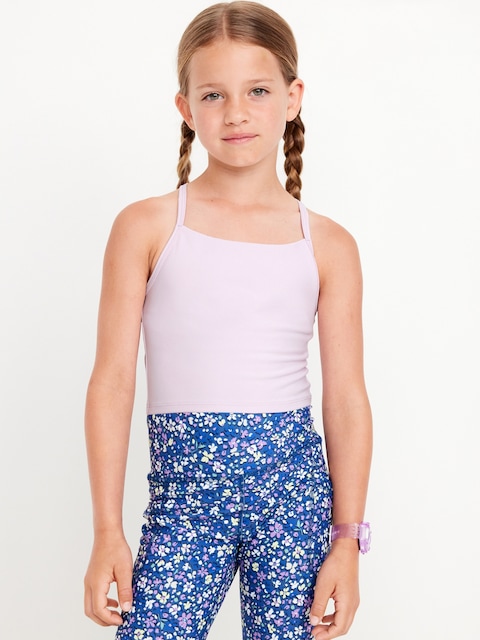 PowerSoft Longline Sports Bra for Girls