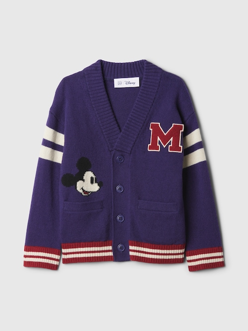 babyGap | ディズニー ミッキーマウス バーシティ カーディガン