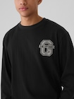 GAP ATHLETICロゴ グラフィック Tシャツ(ユニセックス)-3