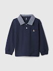 babyGap シャンブレー ポロシャツ-0