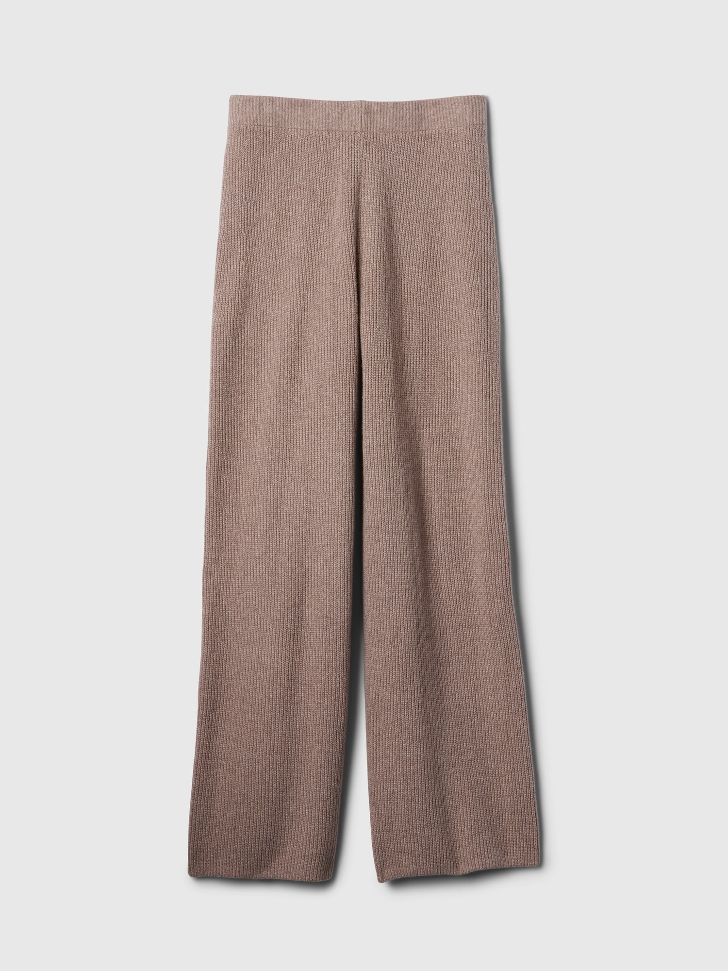 CashSoft カシミヤタッチ シェーカーステッチ ニットパンツ-4