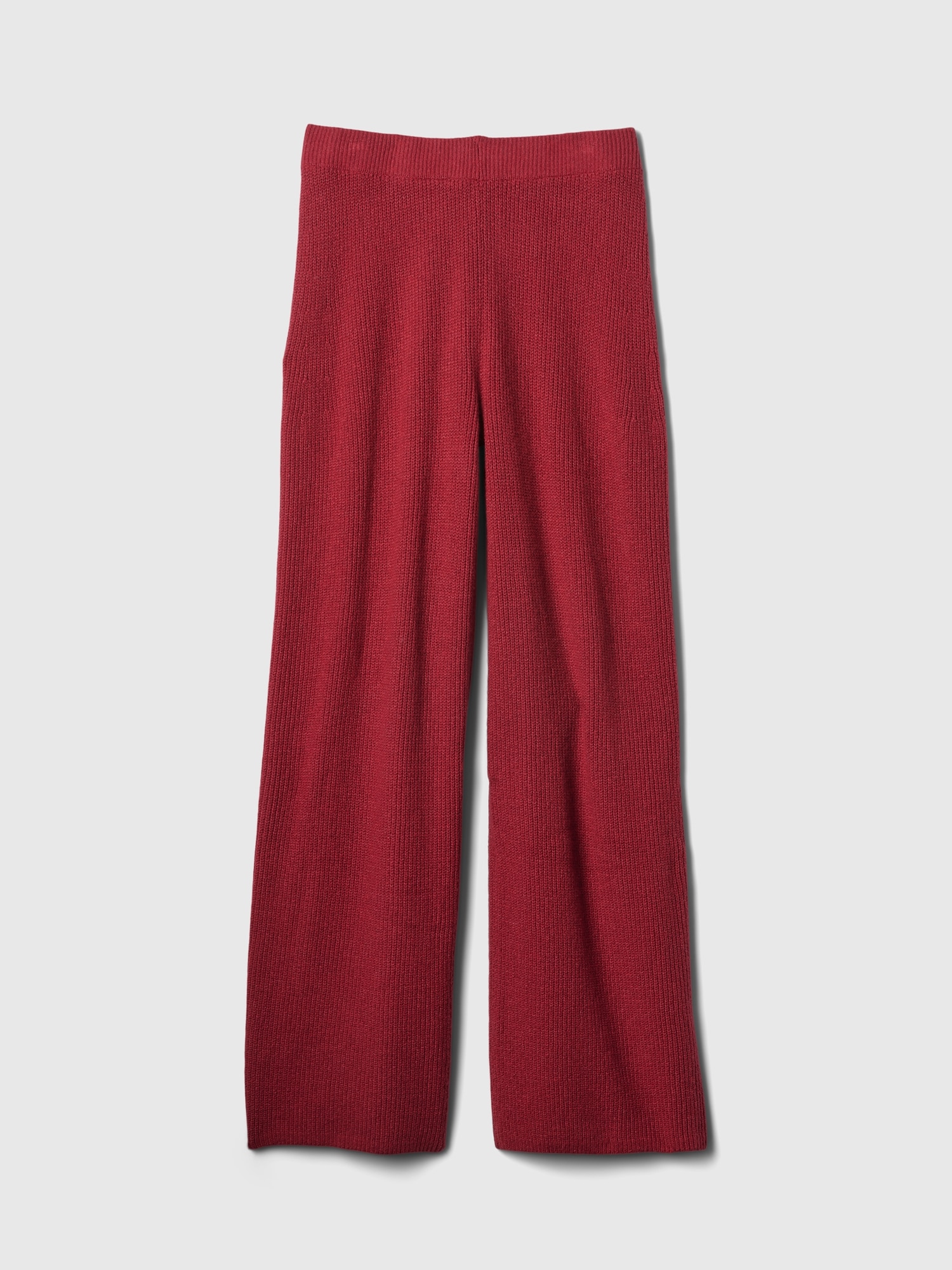 CashSoft カシミヤタッチ シェーカーステッチ ニットパンツ-4