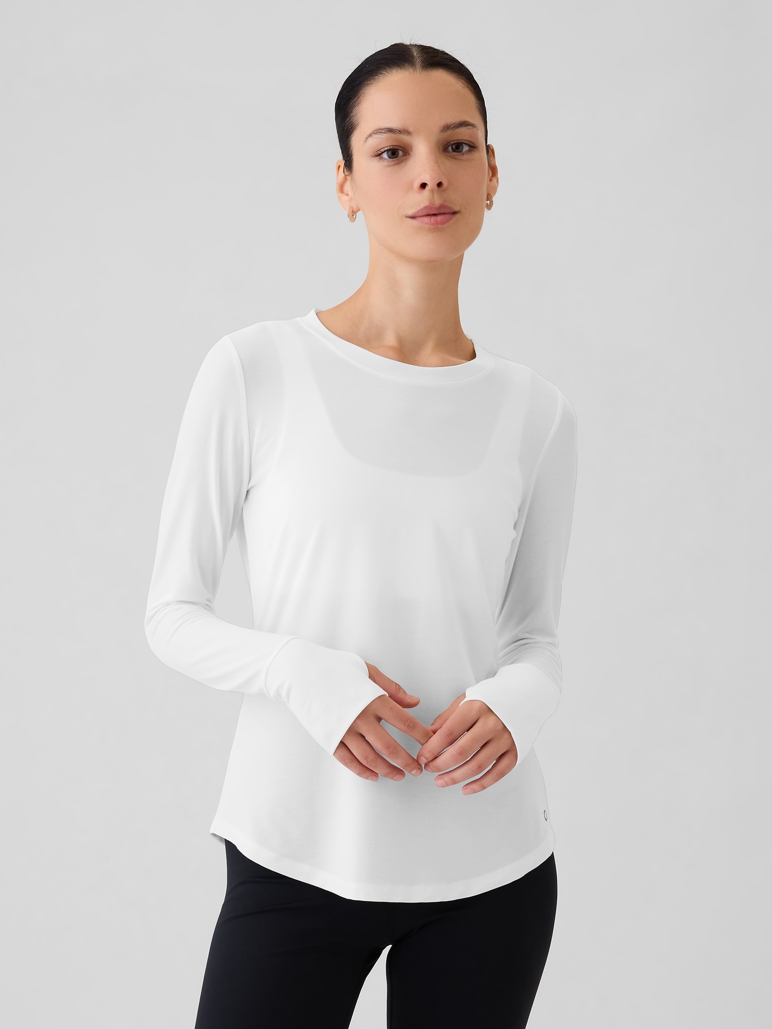 gapfit tシャツ ポリエステル74 トップ レディース