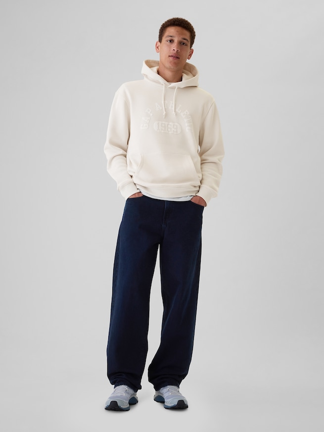 ヴィンテージソフト GAP ATHLETICロゴ パーカー-2