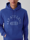 ヴィンテージソフト GAP ATHLETICロゴ パーカー-3