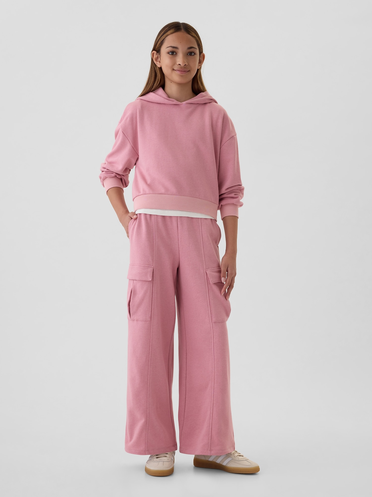 Kids VintageSoft Seamed Cargo Sweatpants