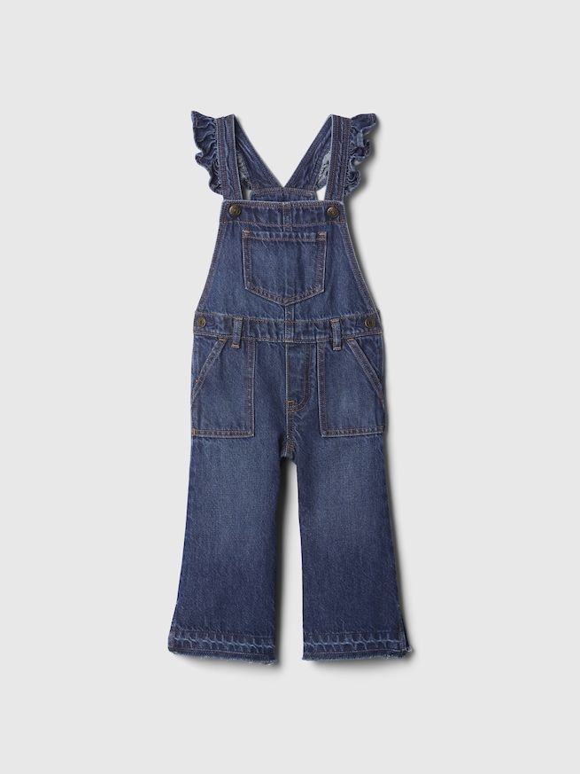 babyGap ワイド フラッターフリル オーバーオール-0