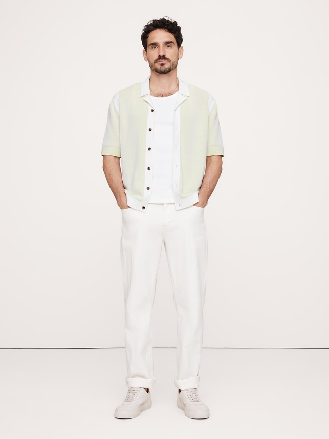 BANANA REPUBLIC公式オンラインストア | コットンナイロン リゾートシャツ 