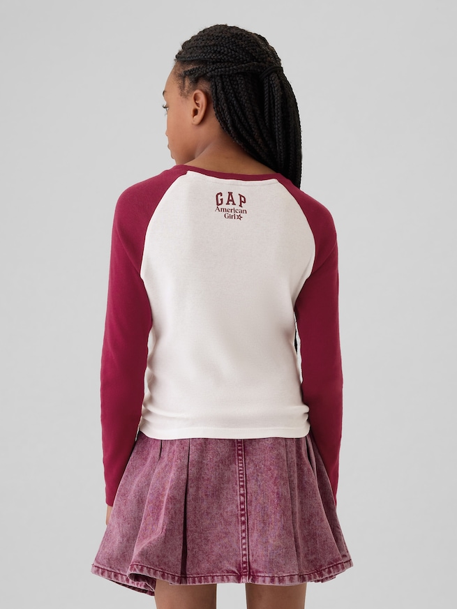 Gap × American Girl ラグランTシャツ (キッズ)-1