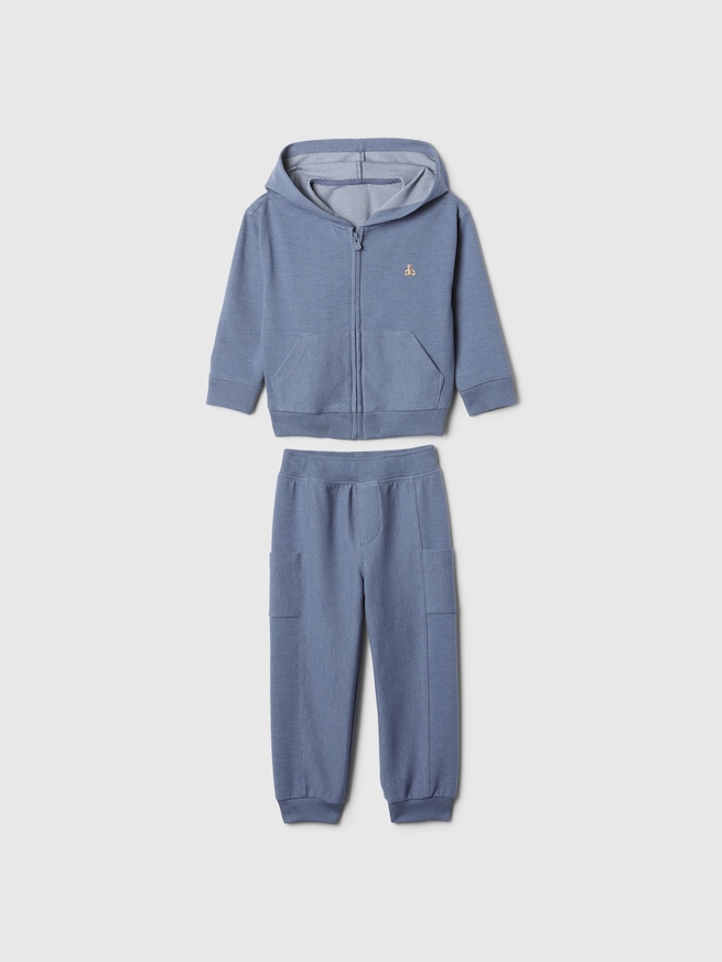 babyGap テクスチャー スウェットセットアップ-0