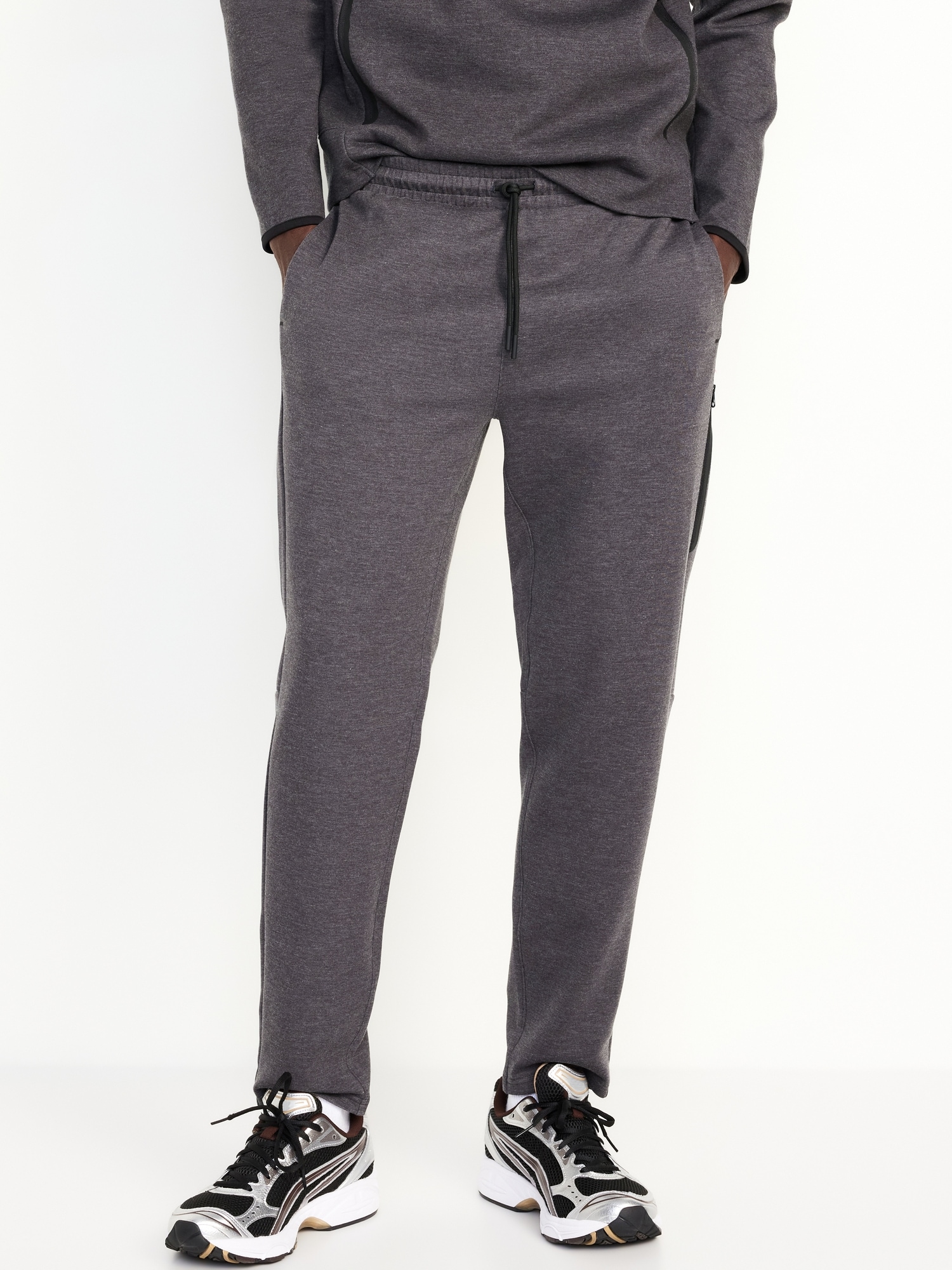 PANTALON EFFILÉ EN MOLLETON DYNAMIQUE 4.0
