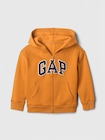 babyGap リラックス GAPロゴ ジップアップパーカー-0