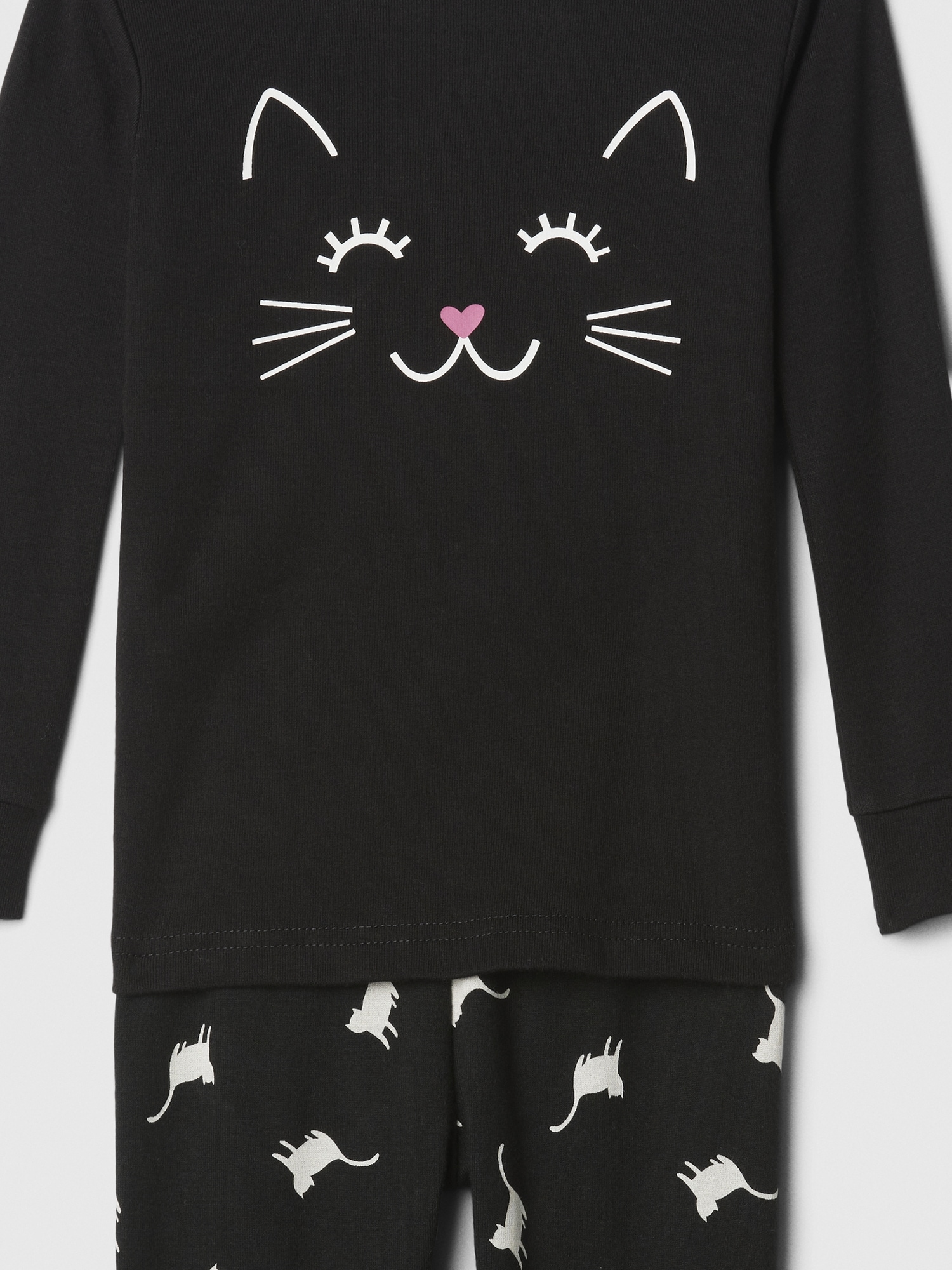 baby GAP かわいくっ 黒猫デザイン 長袖カットソー 100 ハロウィン