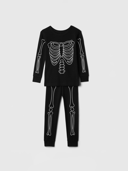 BabyGap & キッズ オーガニックコットン100% ガイコツ パジャマセット