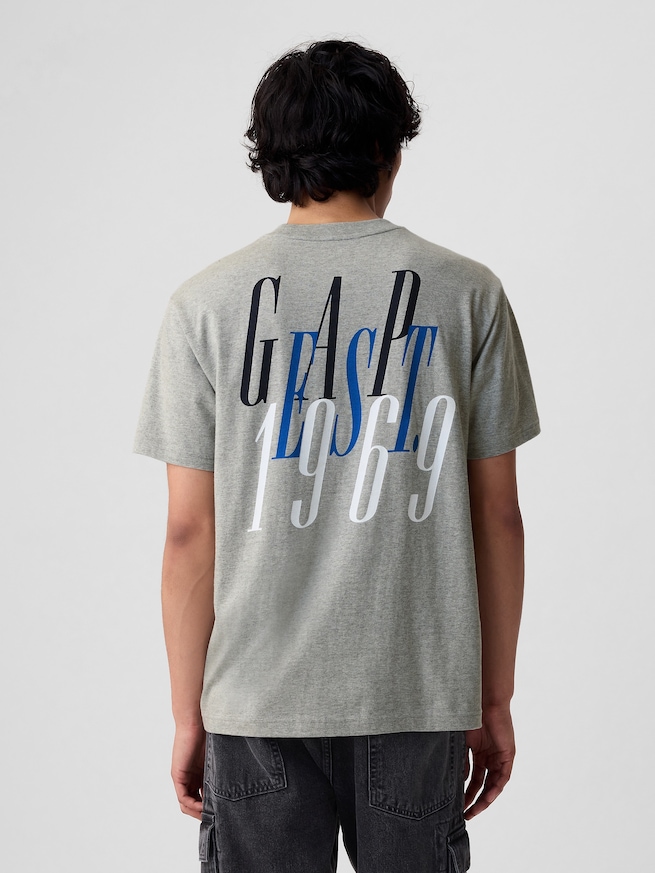 GAP1969ロゴ  Tシャツ(ユニセックス)-0