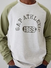 GAP ATHLETICロゴ ラグランTシャツ(ユニセックス)-3