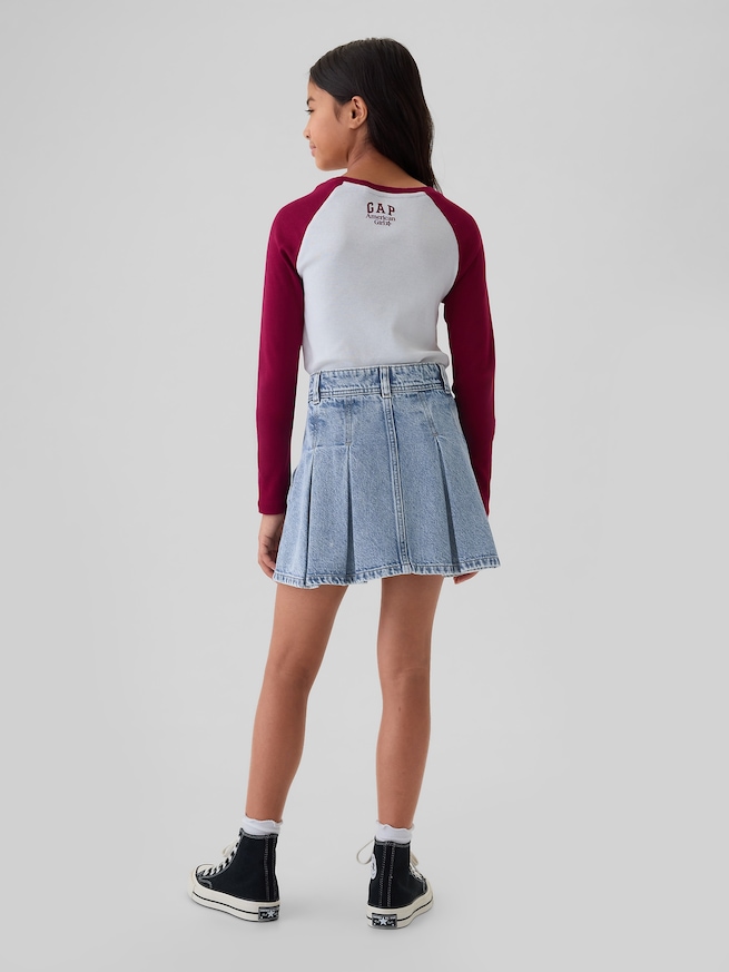 Gap × American Girl プリーツデニムスカート (キッズ)-1