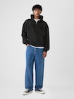 ヘビーウェイト GAP ATHLETICロゴ ジップアップパーカー-2