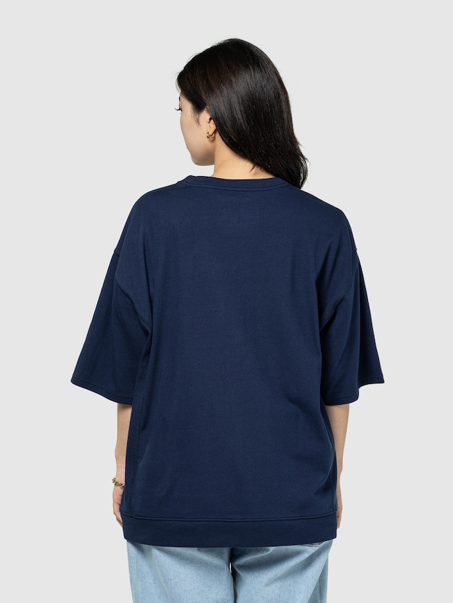 GAPミニアーチロゴ オーバーサイズTシャツ(ユニセックス)-6