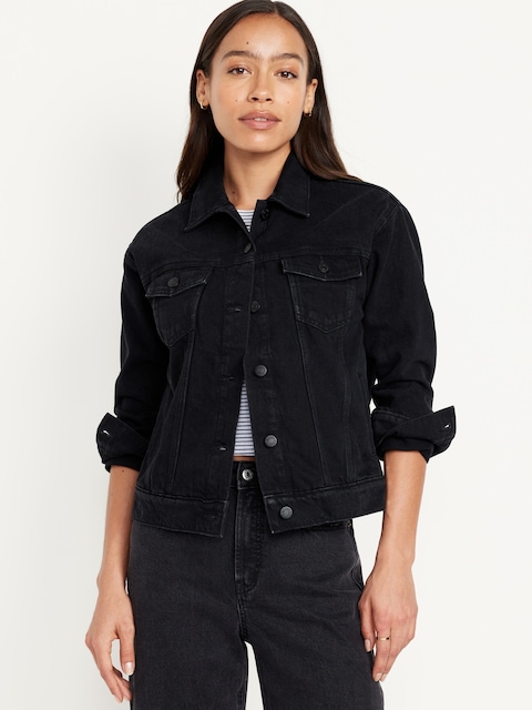 VESTE EN DENIM CLASSIQUE POUR FEMME