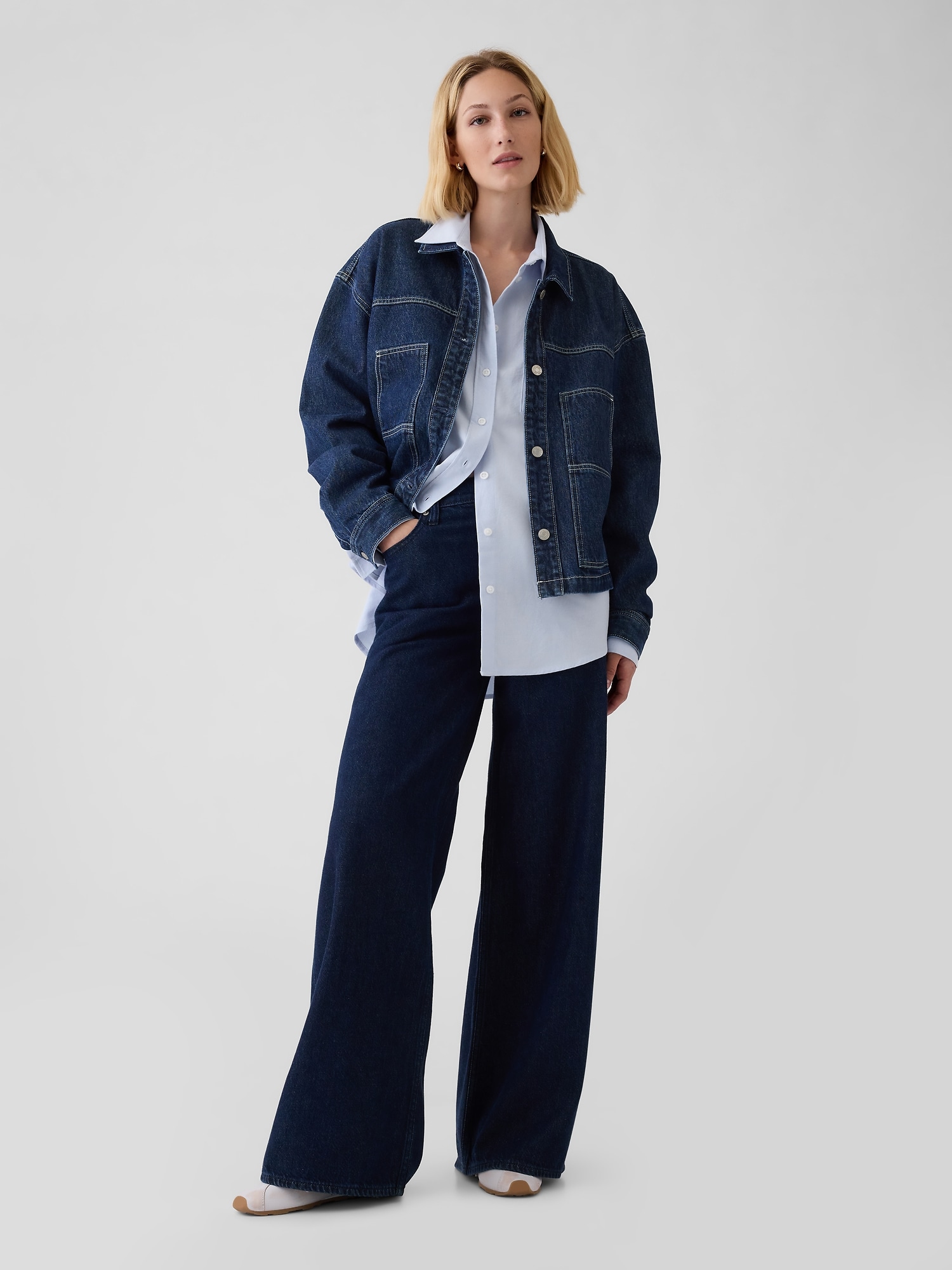 Gap公式オンラインストア | オーガニックコットン オックスフォード