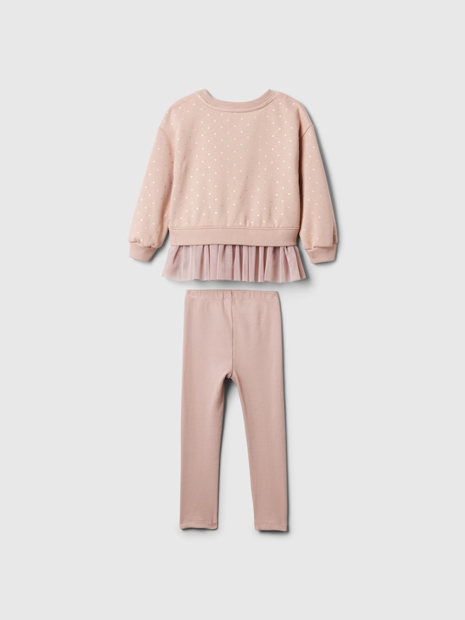 babyGap ヴィンテージソフト チュール スウェットセット-1