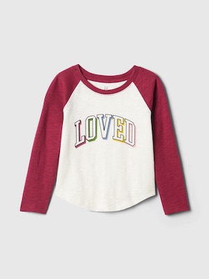 babyGap ラグラン グラフィックTシャツ