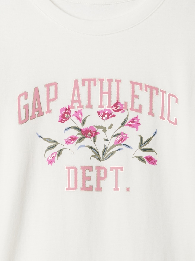 リラックス GAP ATHLETICロゴ Tシャツ (キッズ)-2