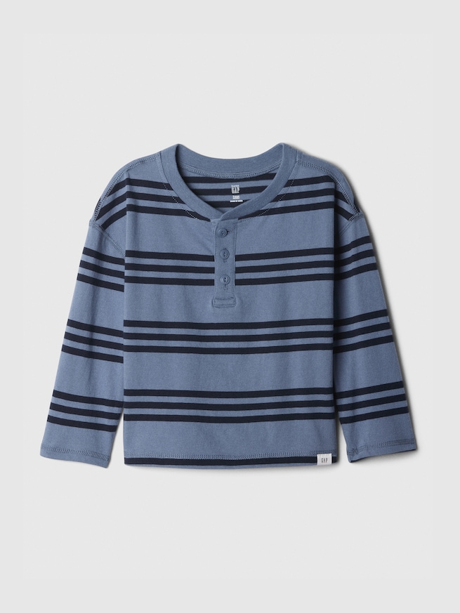 babyGap ヘンリーネックTシャツ-0