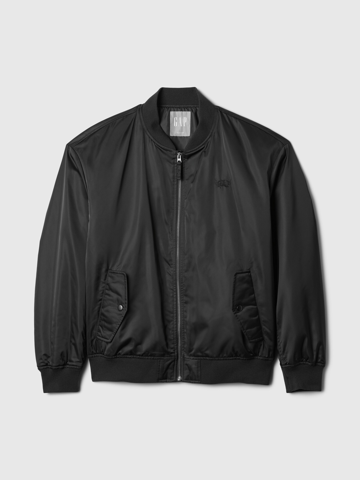 GAPロゴ リラックス ボンバージャケット
