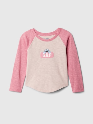 babyGap セサミストリート ラグラン グラフィックTシャツ