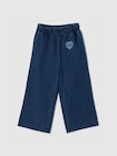 babyGap GAPロゴ ワイド スウェットパンツ-0