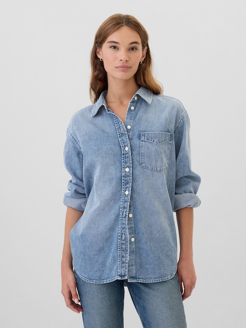 Denim Big Shirt
