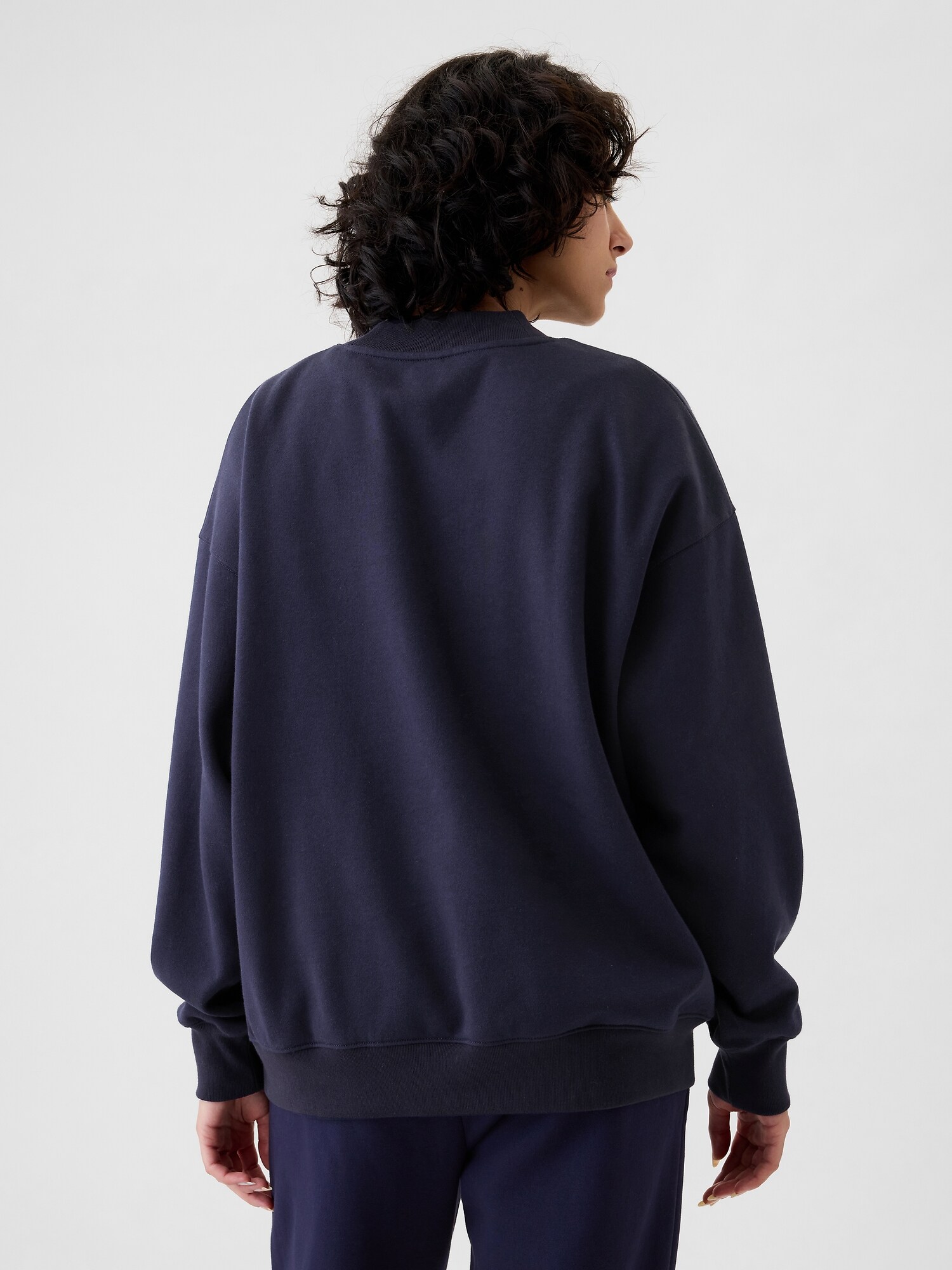 【未使用】スウェットシャツ ヴィンテージソフト GAPロゴ モックネック スウェットシャツ