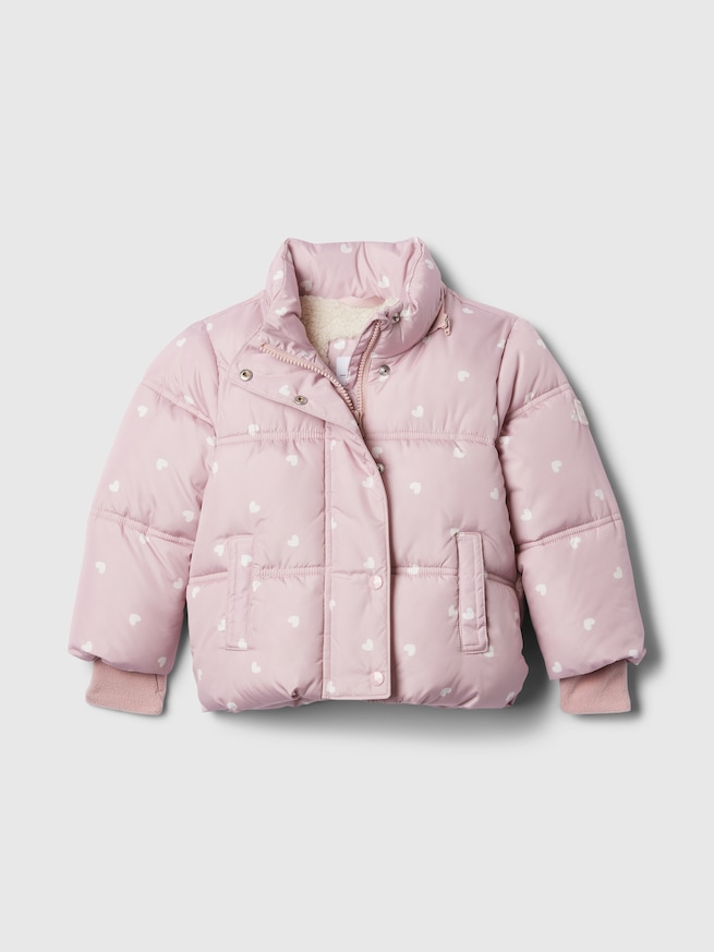 babyGap あったかハート プリマロフト® パファージャケット-2