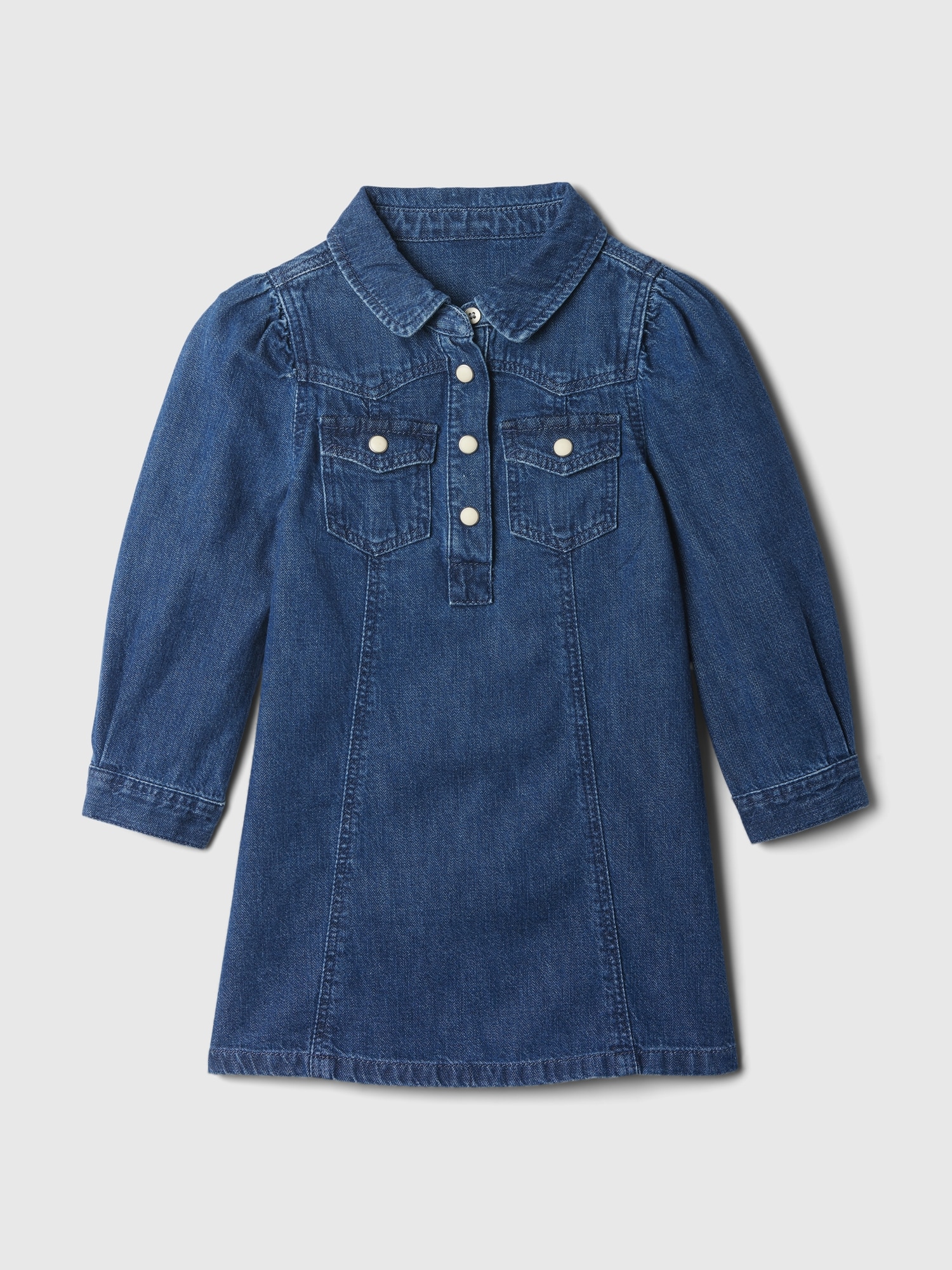 Babygap ウェスタン デニムシャツワンピース