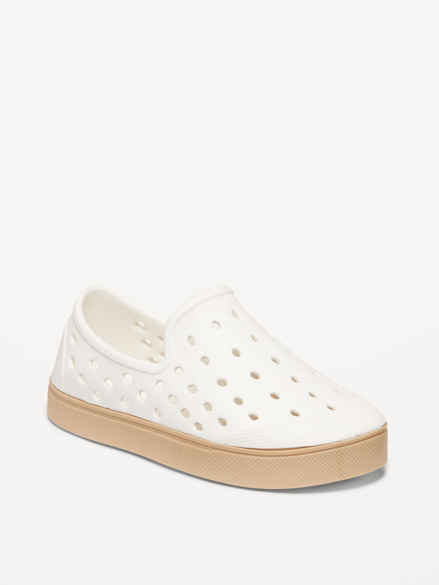 CHAUSSURES PERFORÉES À ENFILER POUR TOUT-PETIT GARÇON (FAITES EN PARTIE DE MATIÈRES VÉGÉTALES)