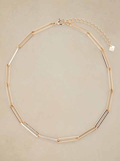 Paperclip Chain Necklace