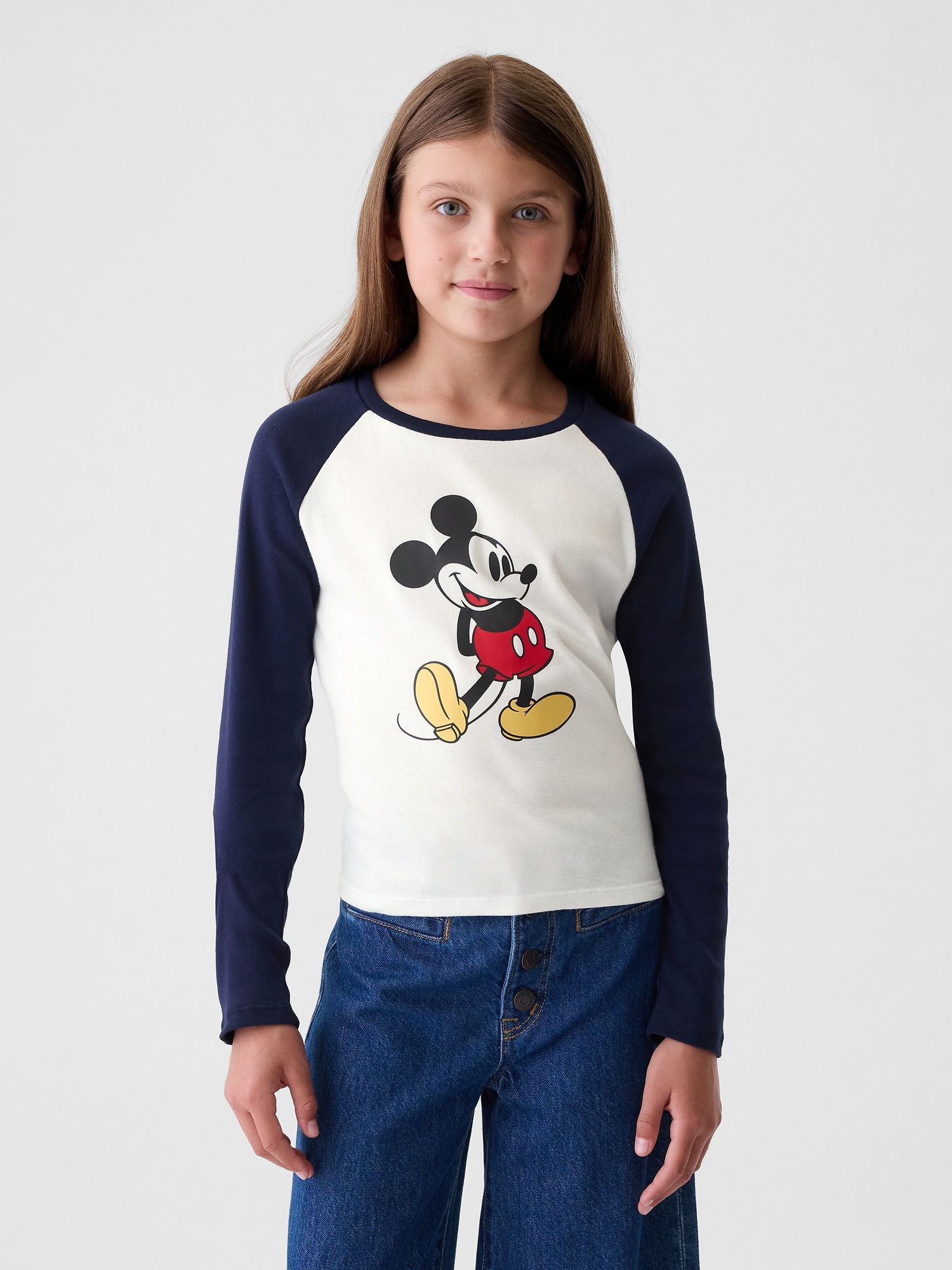 Gapkids | ディズニー ミッキーマウス ラグランtシャツ