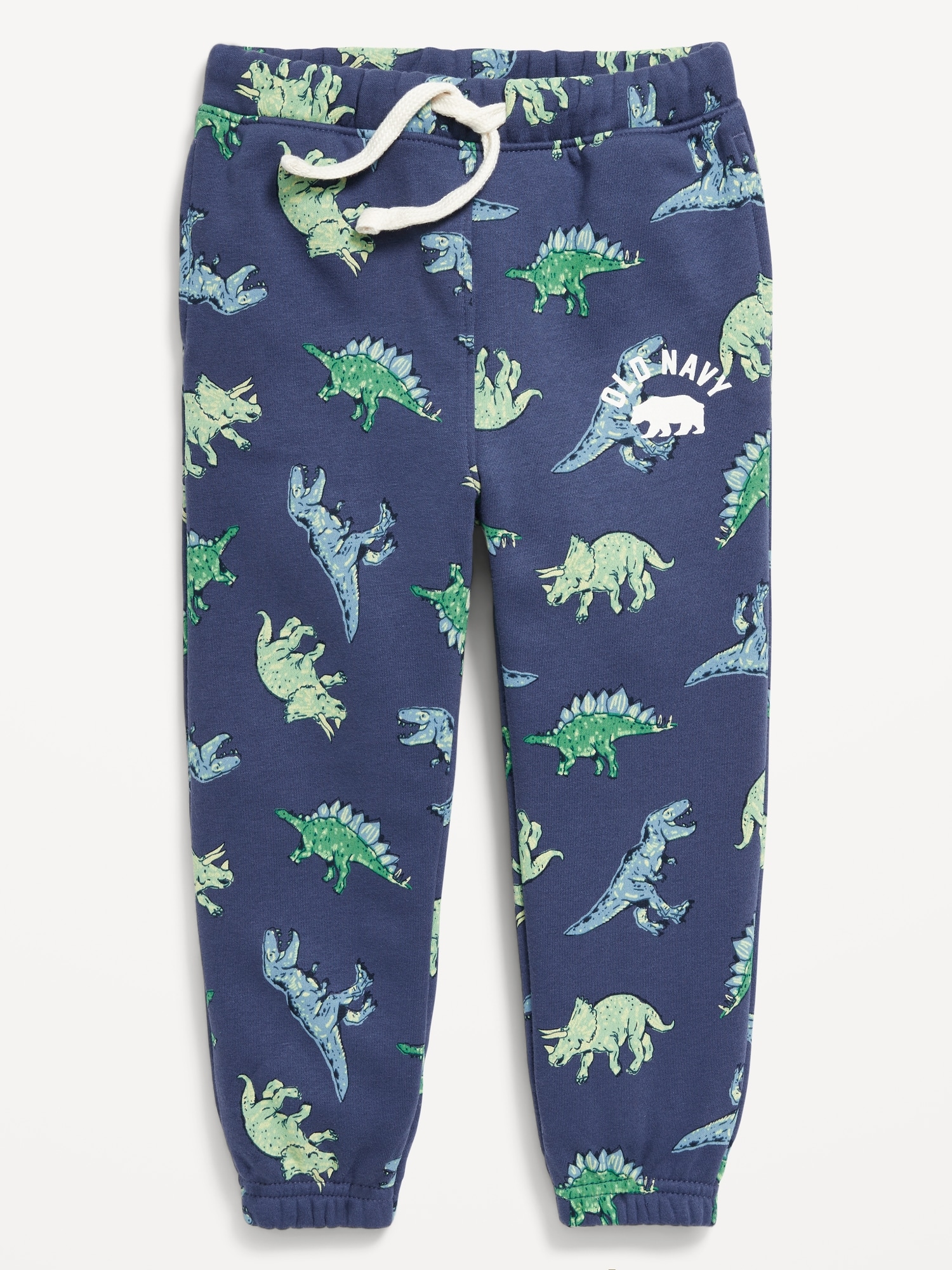 PANTALON DE JOGGING EN COTON OUATÉ À LOGO POUR TOUT-PETIT GARÇON